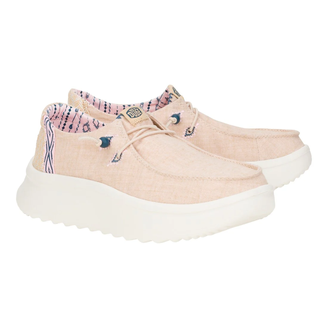 WENDY PEAK CHAMBRAY WOVEN TAN - Image 3