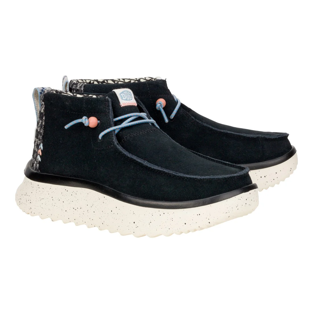 WENDY PEAK HI SUEDE BLACK - Image 2