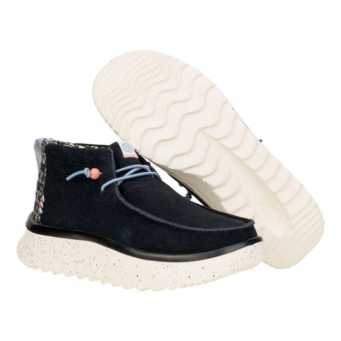 WENDY PEAK HI SUEDE BLACK - Image 3