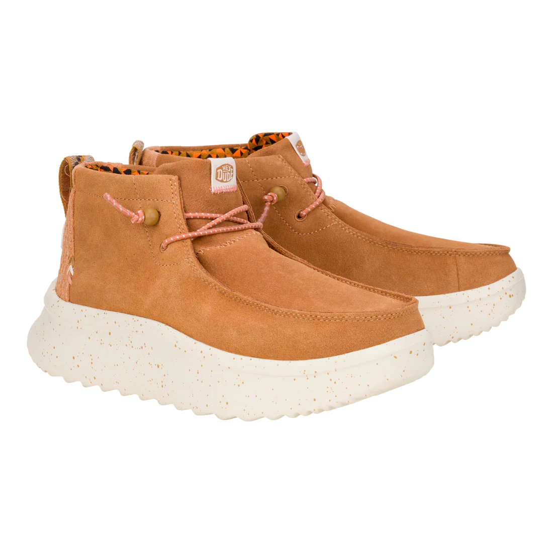 WENDY PEAK HI SUEDE CHESTNUT - Image 3