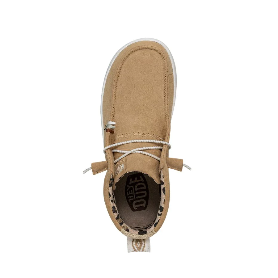 WENDY PEAK HI SUEDE TAN - Image 6