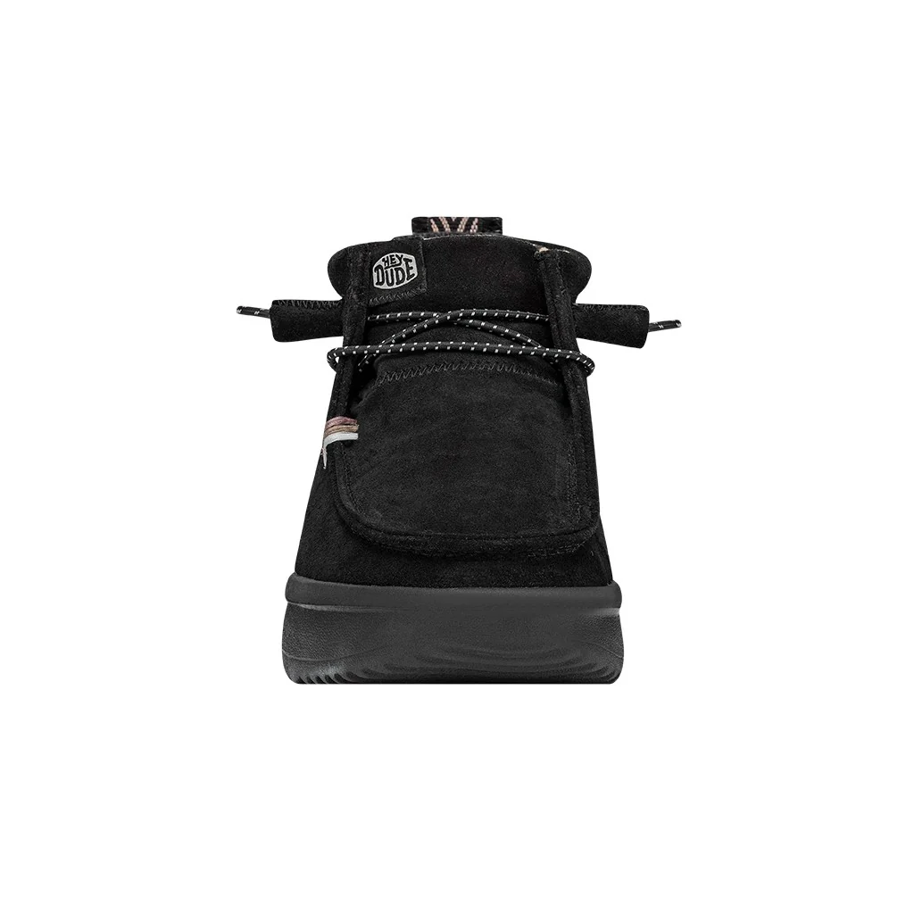 WENDY PEAK HI SUEDE BLACK - Image 4