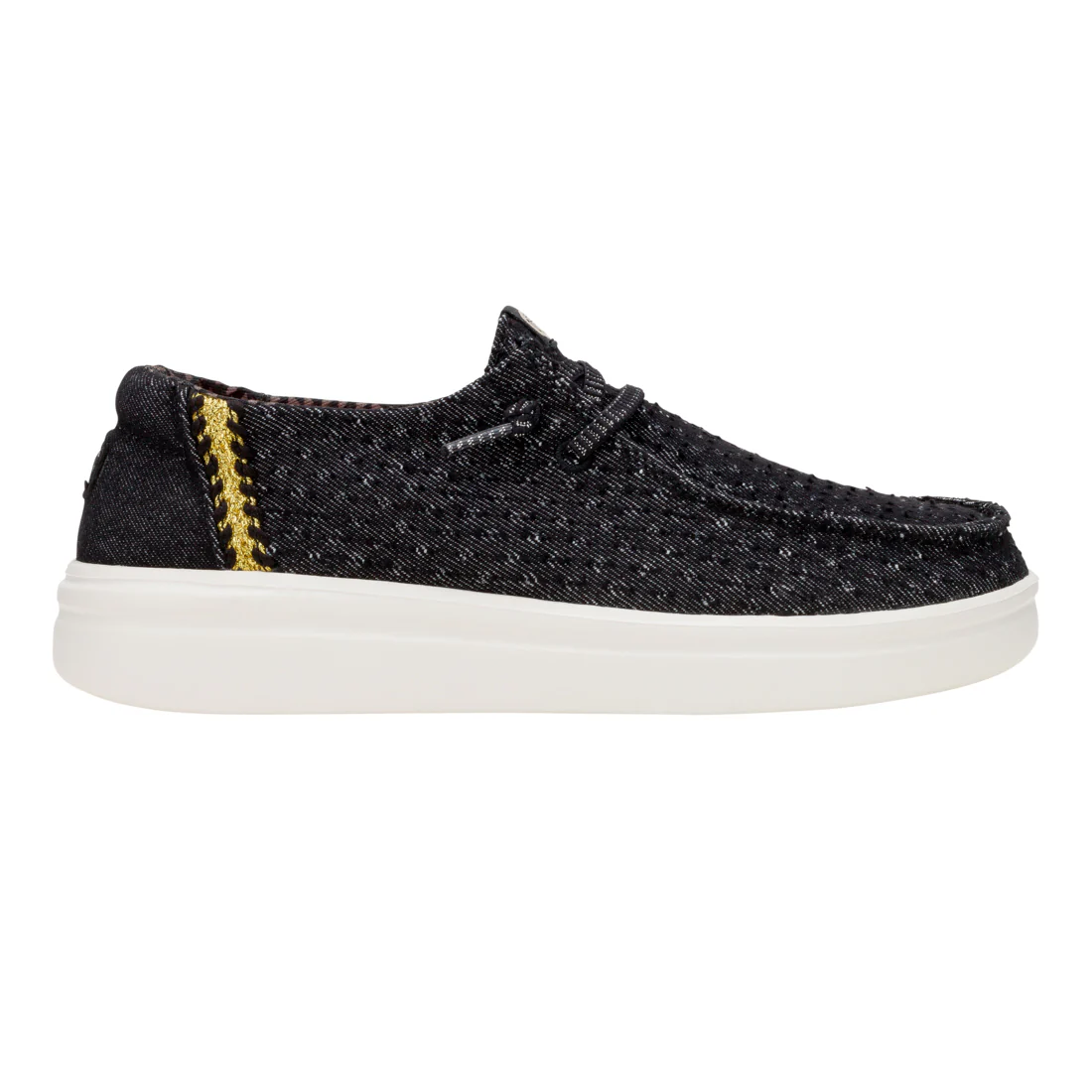 WENDY RISE PERF CANVAS BLACK - Image 2