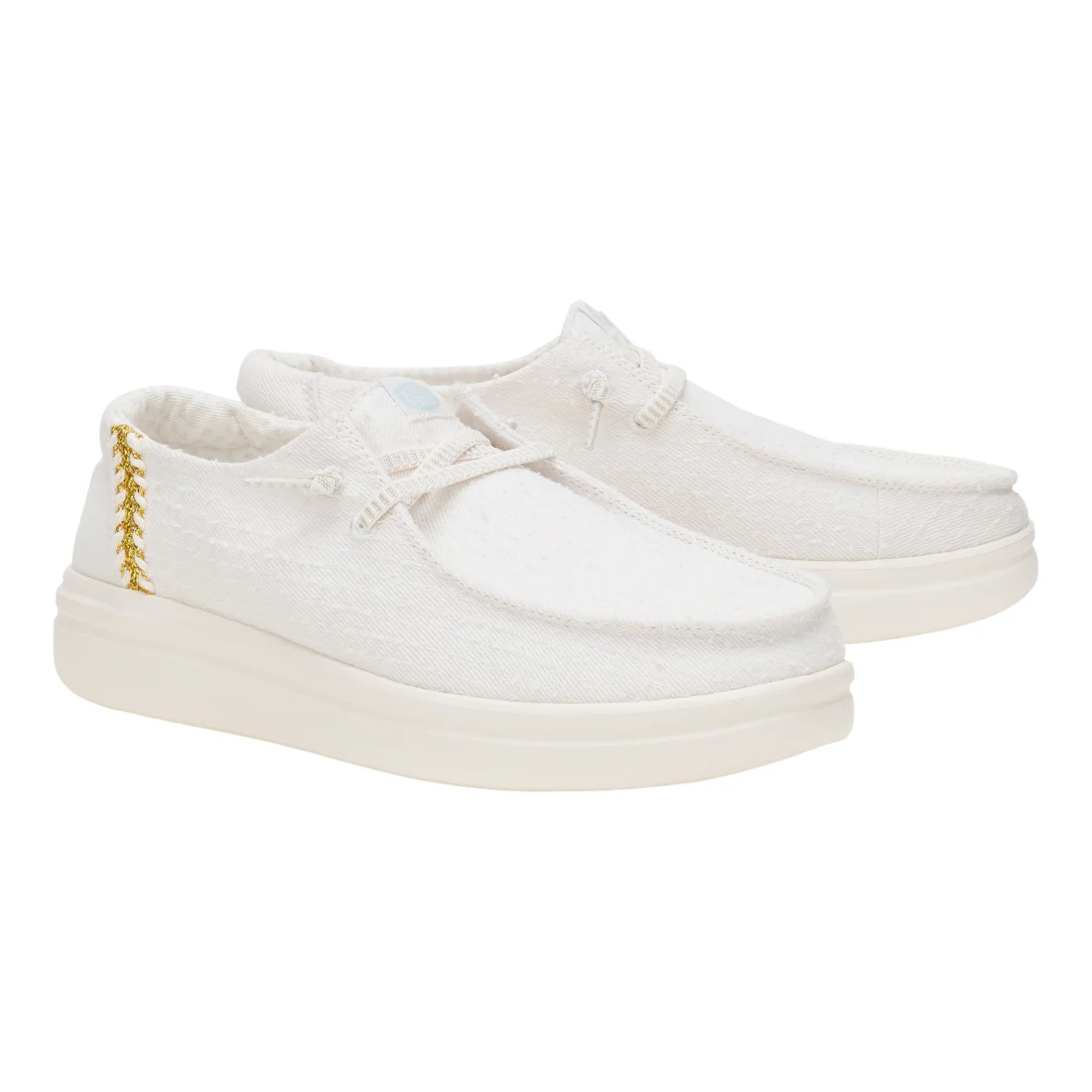WENDY RISE PERF CANVAS WHITE - Image 3
