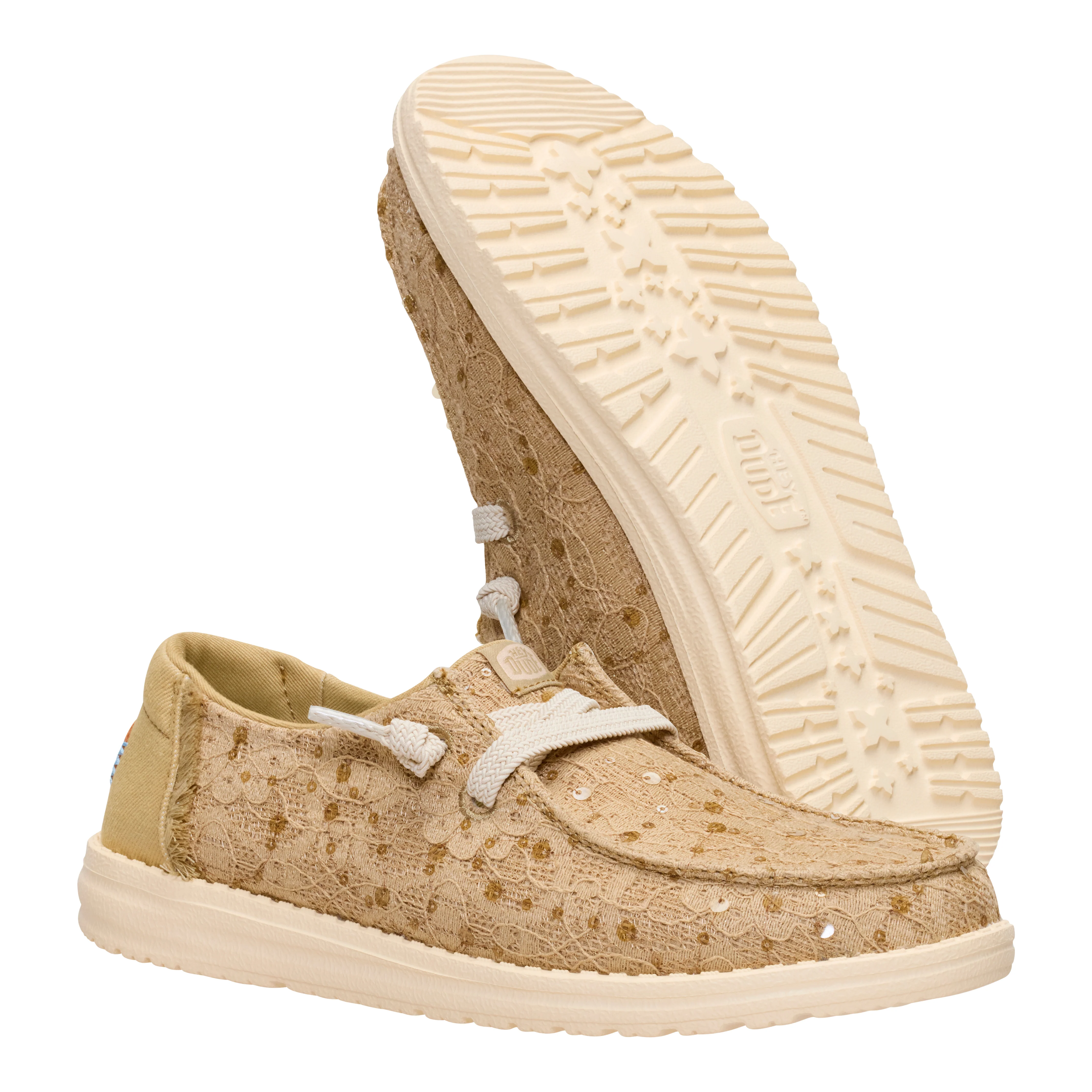 WENDY SEQUIN LACE OLIVE GREY - Image 5