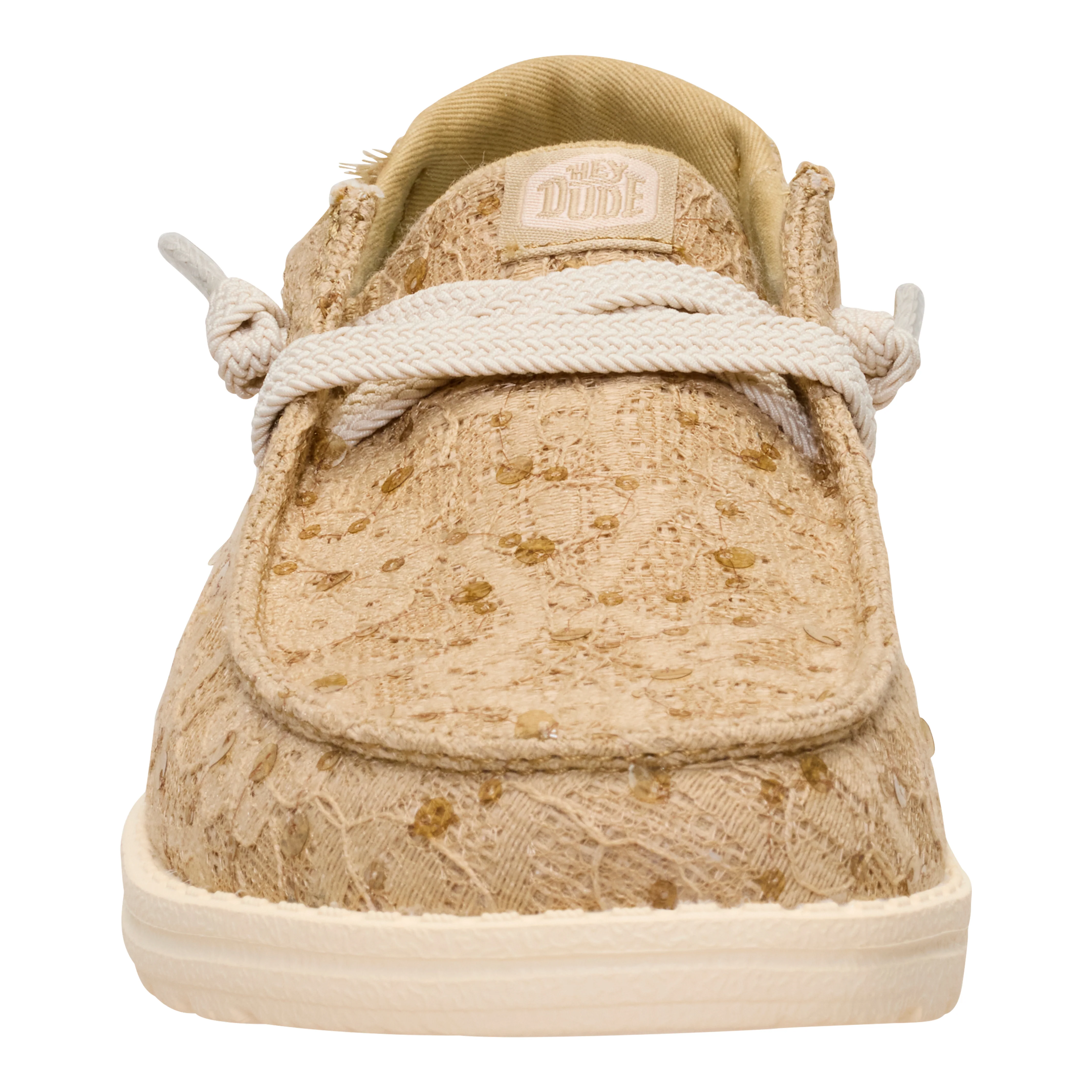 WENDY SEQUIN LACE OLIVE GREY - Image 6