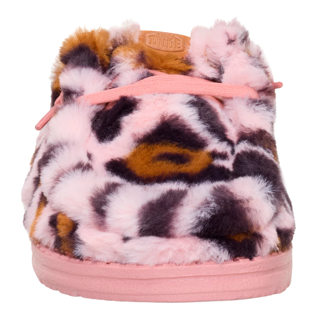 WENDY SLIPPER LEO FUR PINK/MULTI - Image 6